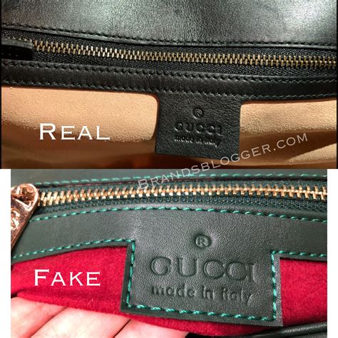 how to tell a gucci purse is fake|counterfeit Gucci bag.